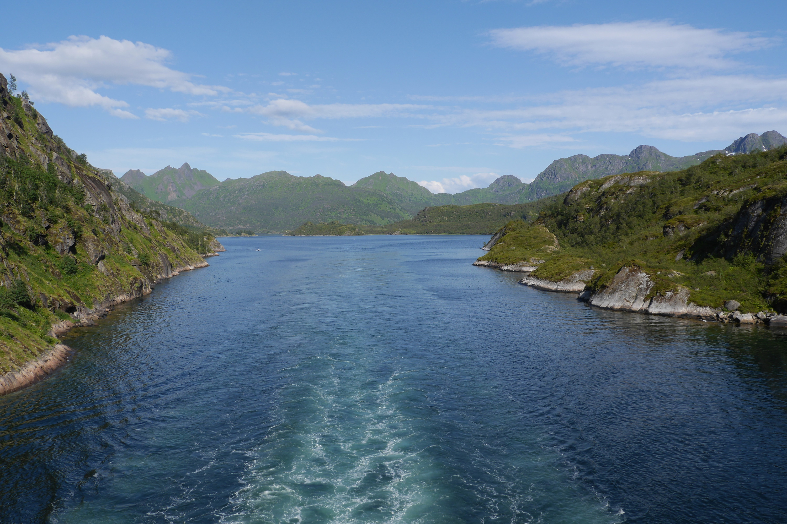 Trollfjord mit der Hurtigruten MS Midnatsol